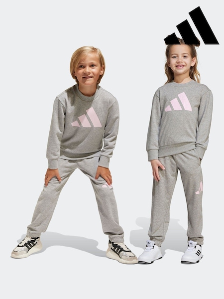 adidas Grey Essentials Tracksuit (E37167) | R$ 345
