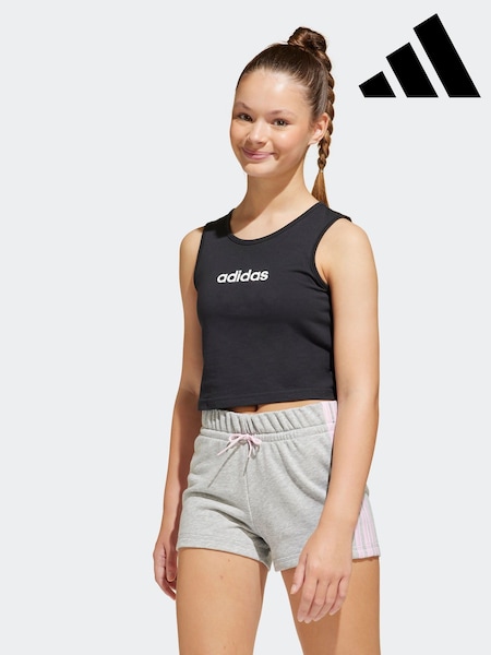 adidas Black Essentials 100% Cotton Vest (E37186) | €13