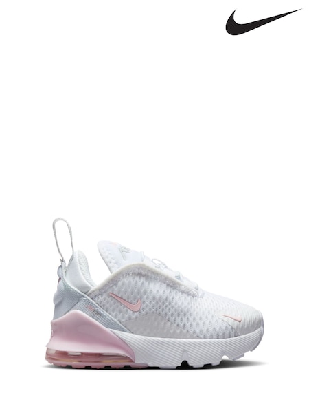 Hvit Foam Rosa - Nike Spedbarn Air Max 270 Joggesko (E37222) | kr857