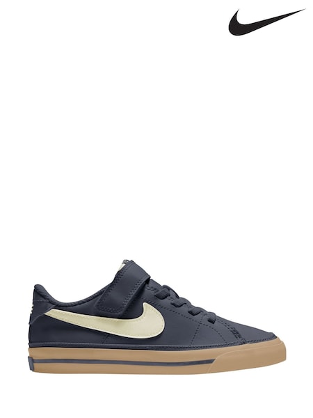 Nike Thunder Blue Junior Court Legacy Trainers (E37223) | €50