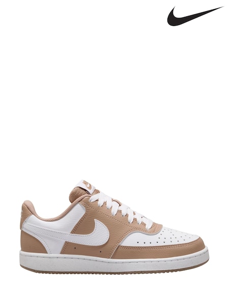 Коричневый - Nike Court Vision Low Trainers (E37250) | €99