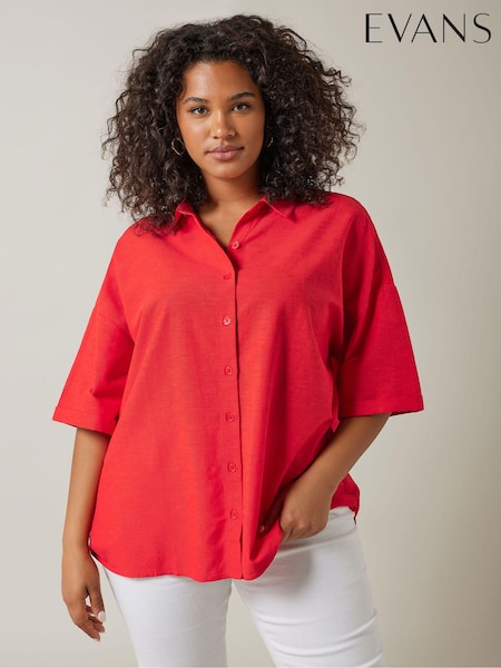 Evans Linen Shirt (E37405) | ₪196