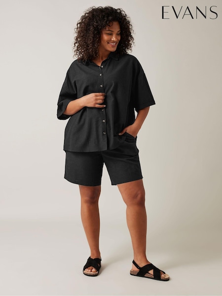 Evans Linen Shirt (E37406) | ₪196