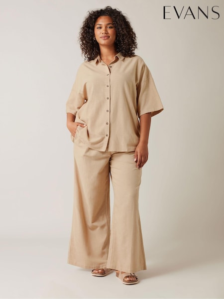 Luonnollinen - Evans pellavahousut (E37413) | €57