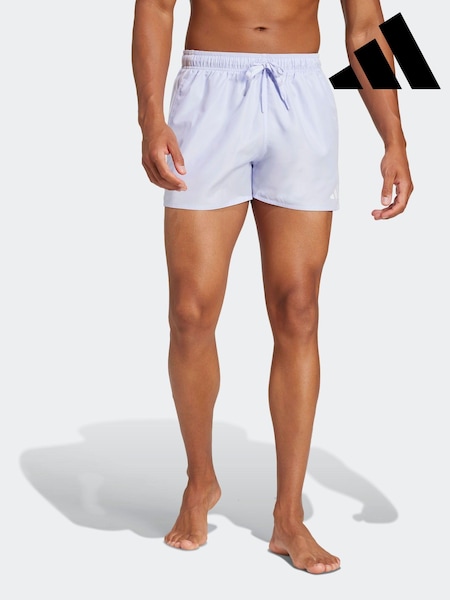 Lila - Adidas 3-stripes 3-inch Swim Shorts (E37437) | kr630