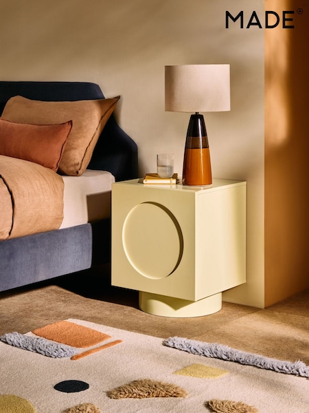 MADE.COM Yellow Henri Bedside Table (E37464) | €238