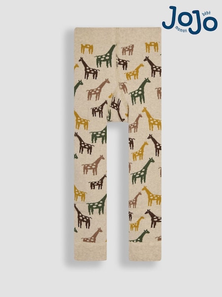 JoJo Maman Bébé Natural Giraffe Extra Thick Leggings (E37627) | €21
