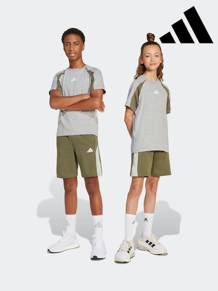 adidas Green Colour Block Shorts (E37669) | €24