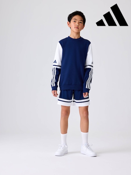 adidas Blue Squadra 25 Sweatshirt (E37825) | R$ 325
