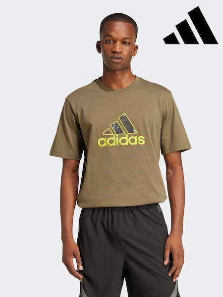 adidas Originals Green Graphic T-Shirt (E37996) | €40