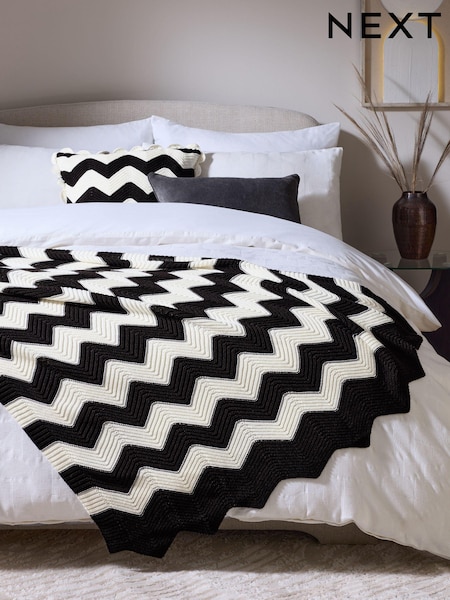 Zig Zag Crochet Throw (E38293) | ‏178 ر.س.‏