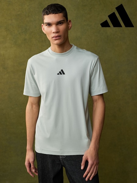 adidas Grey 100% Cotton T-Shirt (E38447) | €50