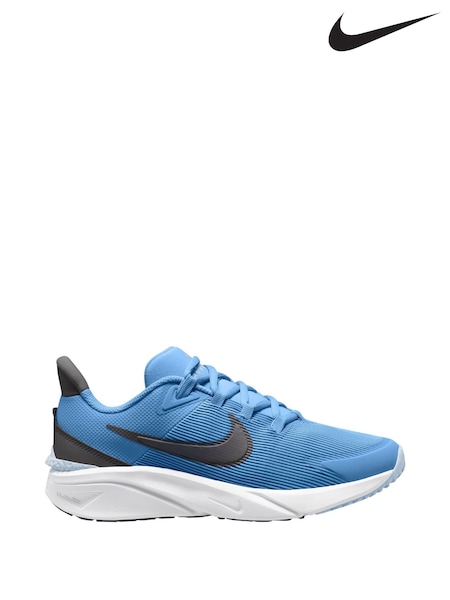 Nike Blue Beyond Youth Star Runner 4 Trainers (E38478) | €62