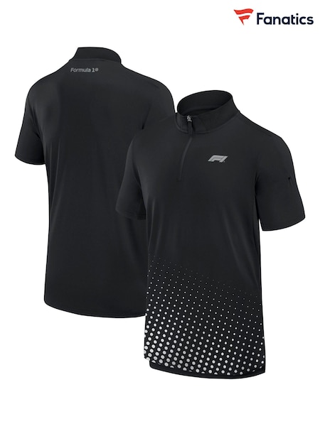 Fanatics F1 Formula 1 Tech Black Polo Shirt (E38529) | ‏131 د.إ.‏