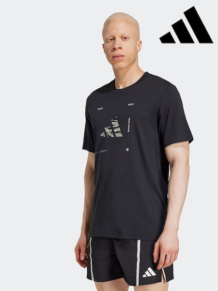 adidas Black Box Logo T-Shirt (E38839) | €30