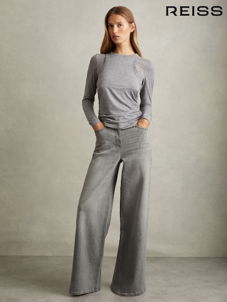 Reiss Crete Wide Leg Jeans (E38845) | €228