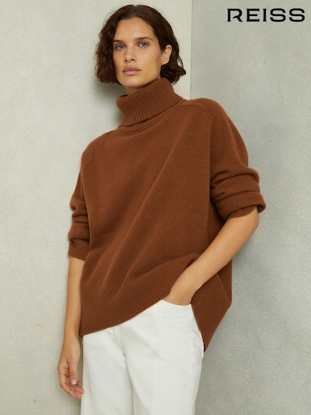 Reiss Eliza Wool-Cashmere Roll-Neck Jumper (E38847) | 211 €