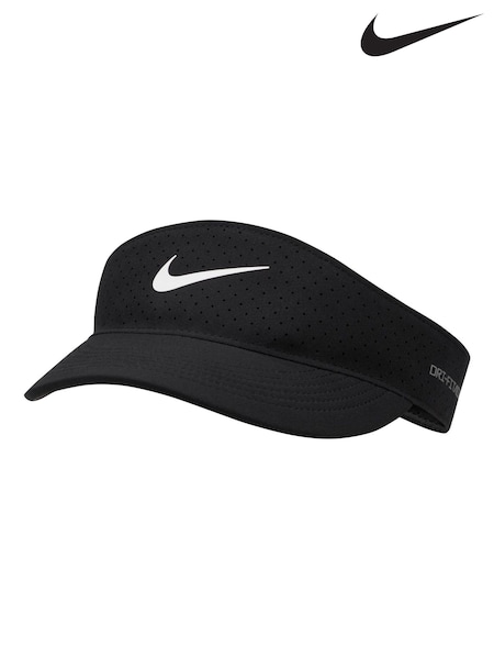 Svart - Nike Dri-fit Adv Ace Tennis Visor (E38884) | kr480
