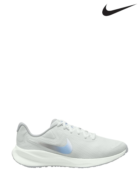 Nike Grey Revolution 7 Road Running Trainers (E38895) | €86