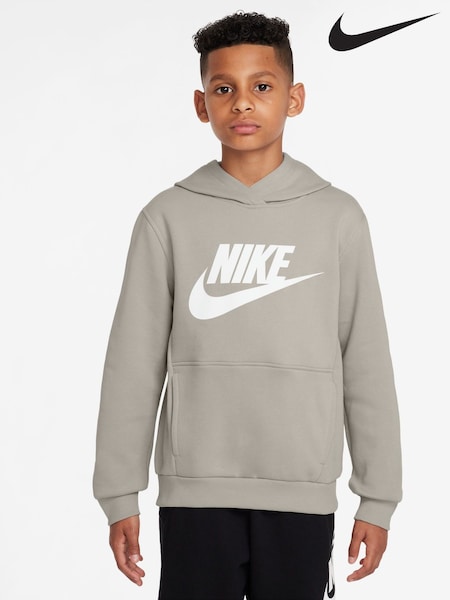 Nike College Grey Club Fleece Hoodie (E38975) | €50