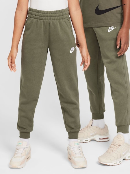 Medium Olive Green - Nike Club Fleece Joggers (E39009) | 210 zł