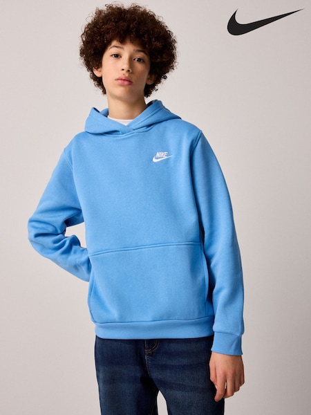 Beyond Blue - Nike Club Fleece Pullover Hoodie (E39042) | 240 zł