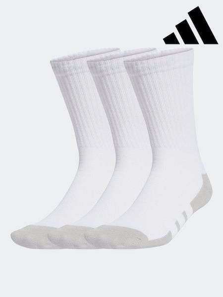 adidas White Essentials Crew Socks 3 Pack (E39069) | €13