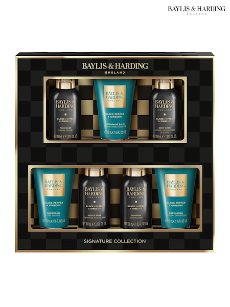 Baylis & Harding Black Pepper & Ginseng Mens His Essential Luxuries Gift Set