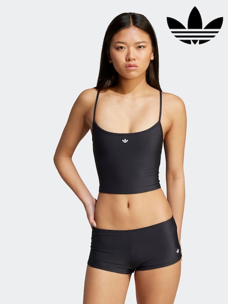 adidas Black Essentials Tankini Top (E39207) | 148 QAR