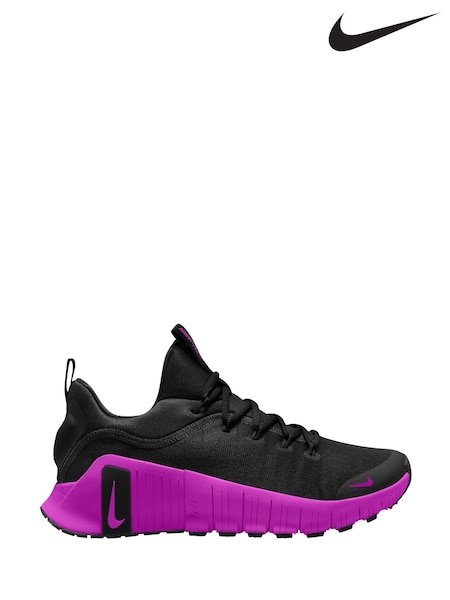 Nike Black/Purple Free Metcon 6 Workout Trainers (E39236) | BGN 387