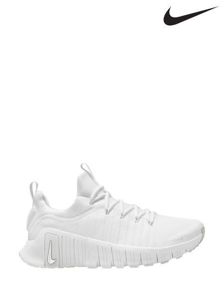 Nike White/White Free Metcon 6 Gym Trainers (E39251) | €172