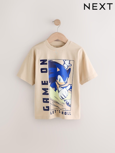Cement Licensed Sonic T-Shirt (3-16yrs) (E39255) | 64 QAR - 79 QAR