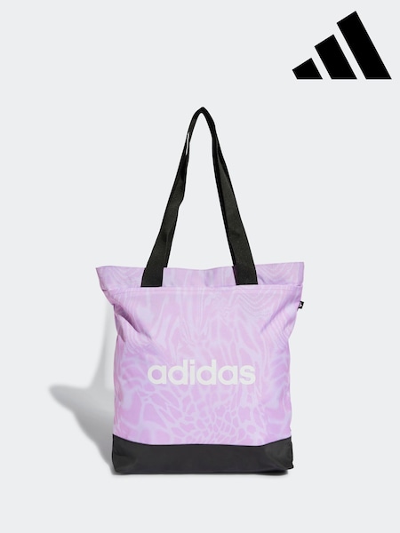 adidas Purple Linear Tote Bag (E39267) | €32