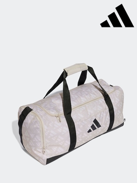 Adidas Linear Printed Medium Duffle Bag (E39277) | ‏176‏₪