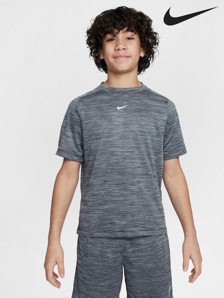 Nike Black Multi Dri-FIT Short Sleeve T-Shirt (E39327) | €23