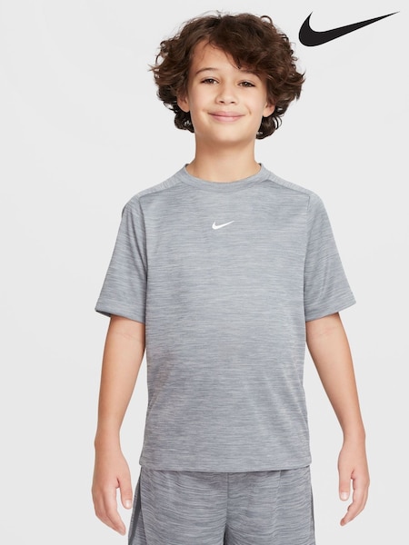 Nike Smoke Grey Multi Dri-FIT Short Sleeve T-Shirt (E39335) | €22