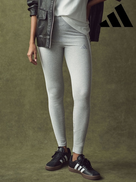رمادي - adidas 3 Stripe Leggings (E39380) | ‏154 ر.س.‏