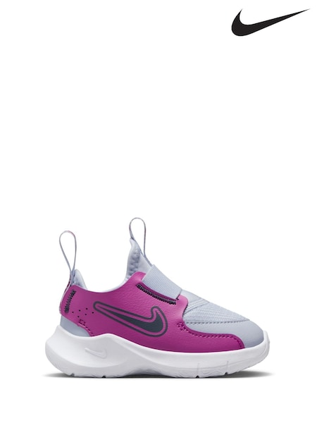 Nike Blue Purple Infant Flex Runner 3 Trainers (E39449) | €40