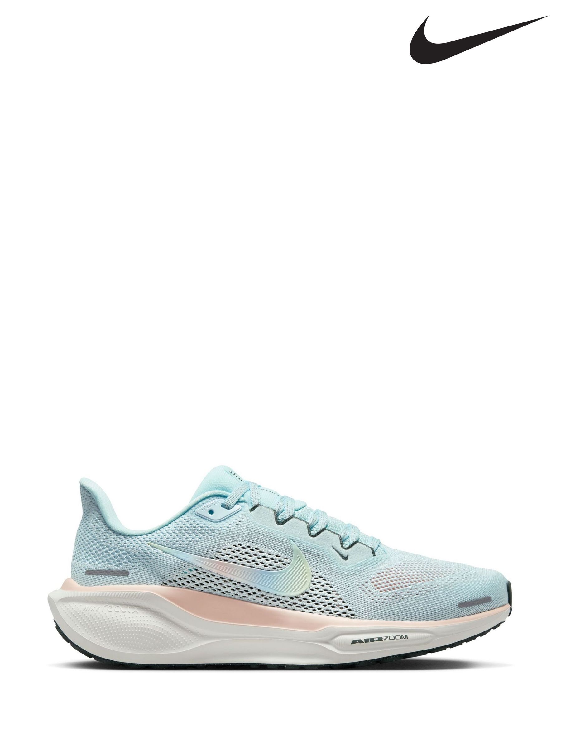nike women's air zoom pegasus 36 running shoes ocean grey