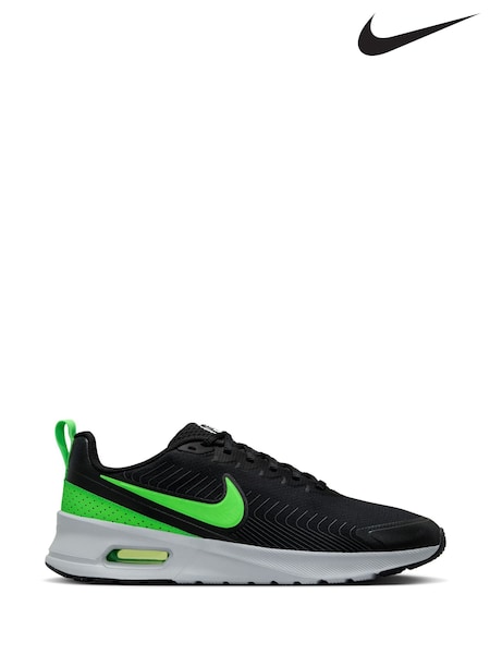 Nike Black Air Max Nuaxis Trainers (E39548) | €119