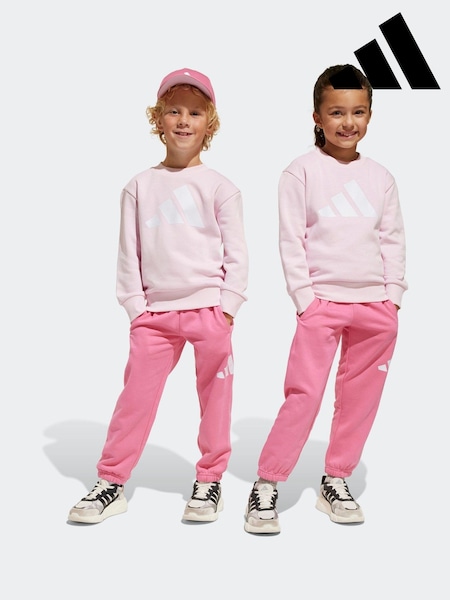 adidas Pink Essentials Tracksuit (E39564) | €46