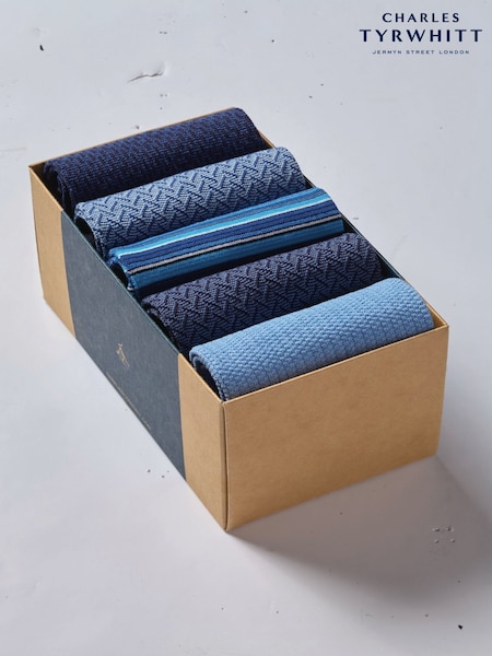 Azul - Regular Charles Tyrwhitt Multi Socks Gift Box
