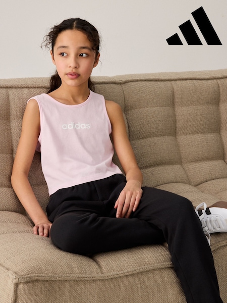 adidas Pink Essentials 100% Cotton Vest (E39601) | €14