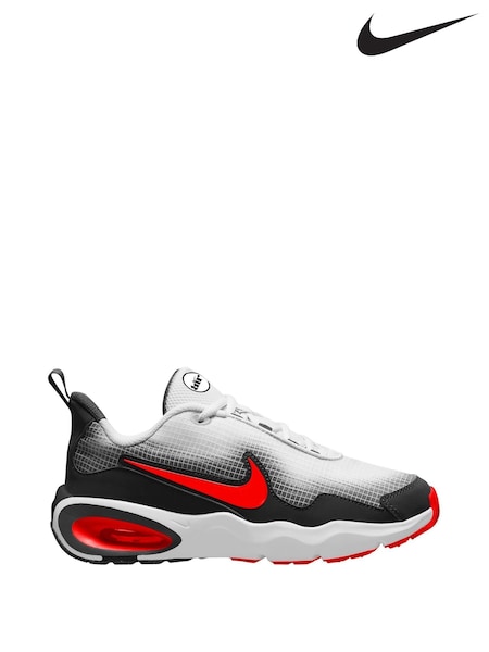 Nike White Black Red Youth Air Max Nova Trainers (E39608) | €69