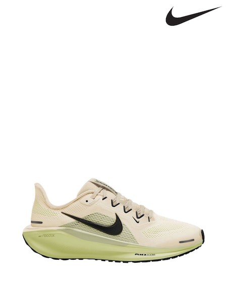 Nike Ivory White Lime Youth Air Zoom Pegasus 41 Running Trainers (E39610) | €100