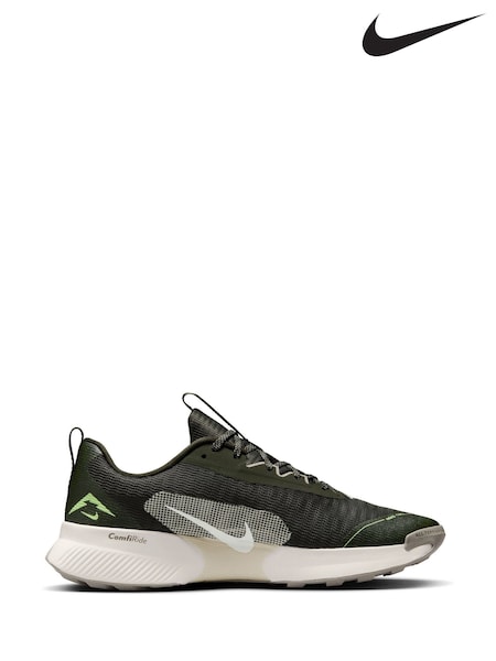 Nike Green Juniper Trail 3 Running Trainers (E39640) | €113