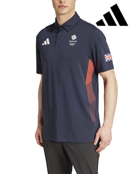 Adidas Team Gb Golf Polo Shirt (E39711) | ‏302‏₪