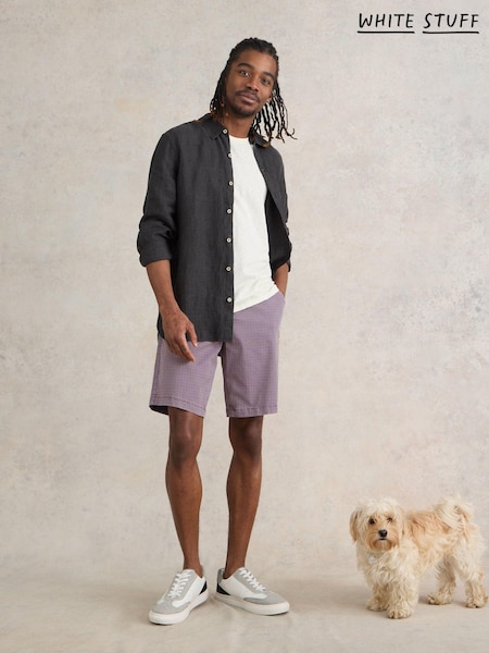 White Stuff Pink Ditsy Chino Shorts (E39784) | €34
