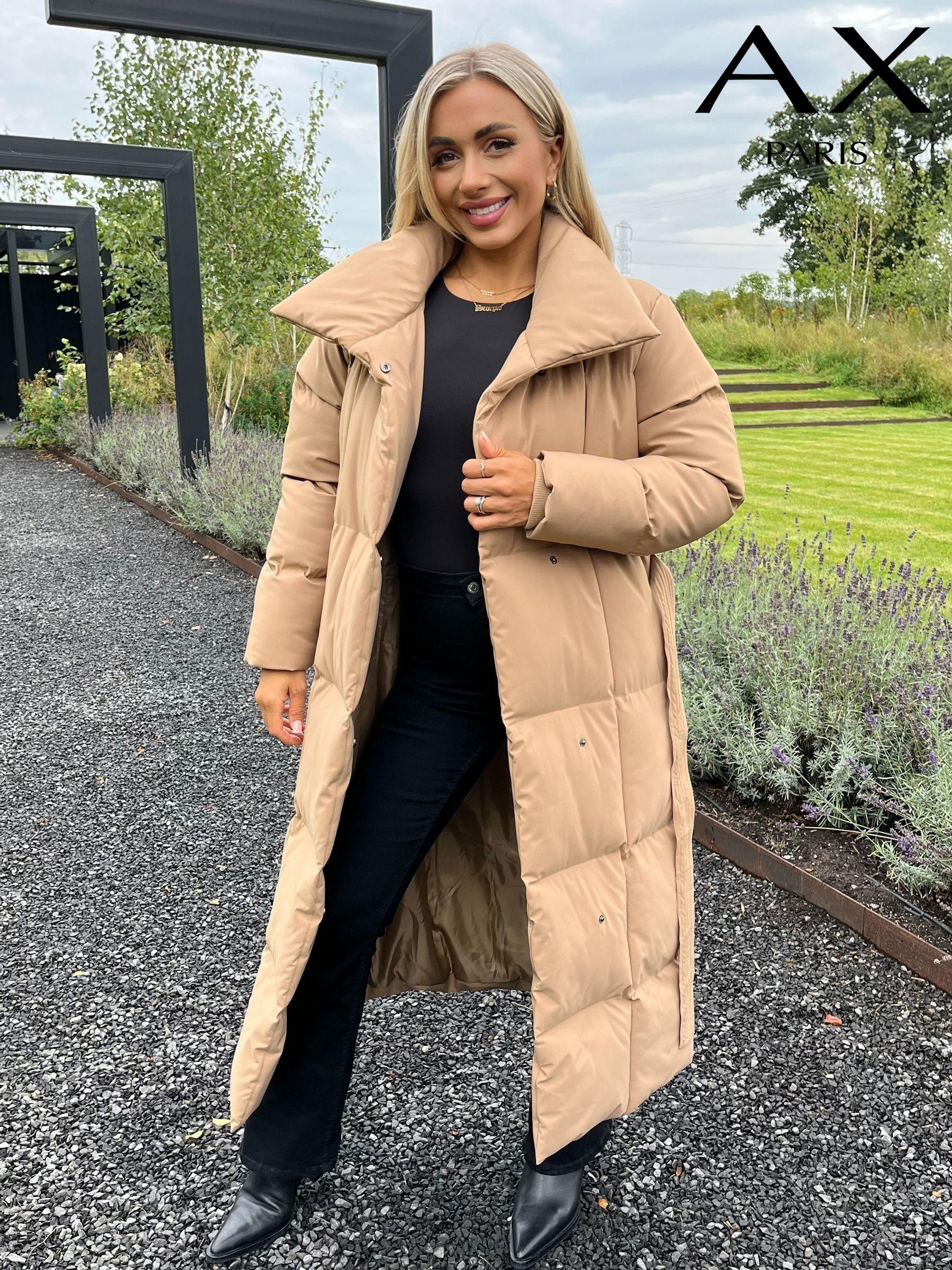 Women s Cream Long Coats Jackets Next USA