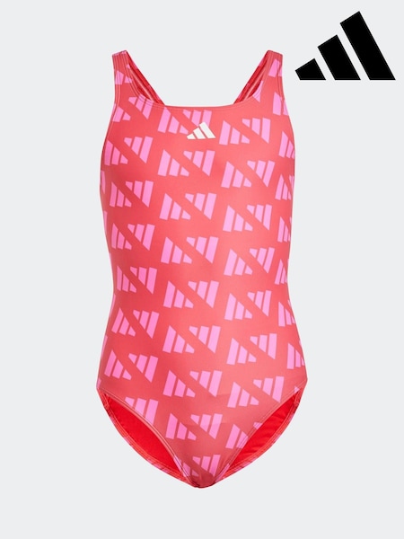 Adidas Logo Graphic V-back Swimsuit (E39847) | ‏15 ر.ع.‏